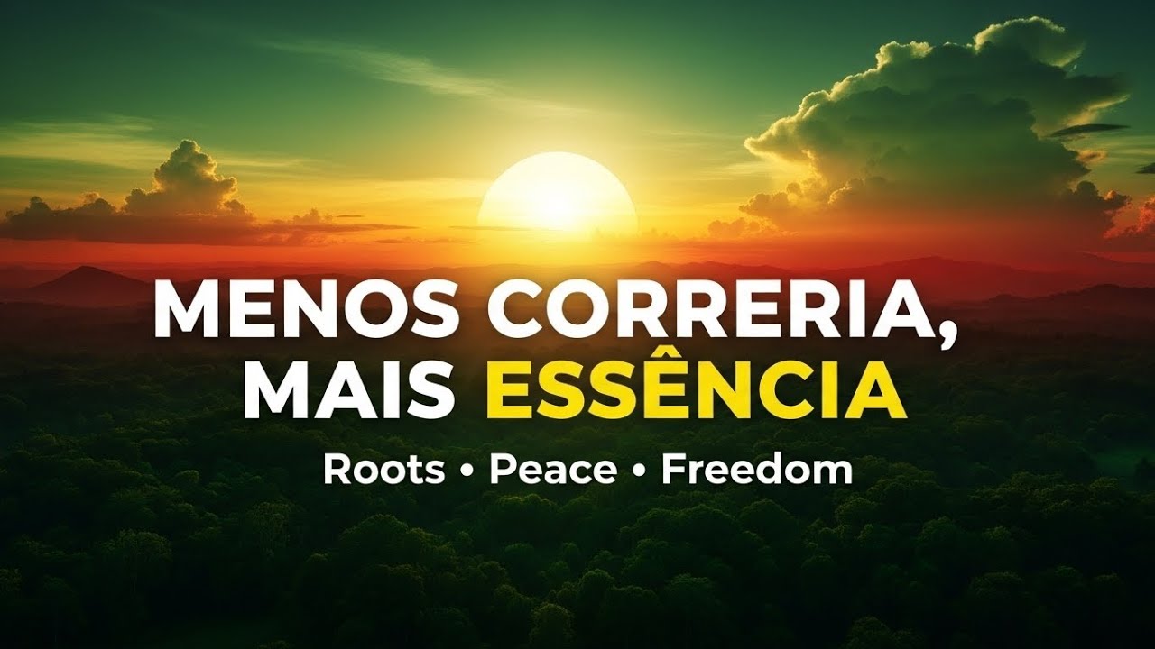 REGGAE ROOTS 🎧 MENOS CORRERIA, MAIS ESSÊNCIA  Reggae para Desacelerar, Refletir e Viver o Agora