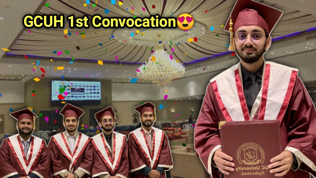 Convocation Ceremony | Government College University Hyderabad 1st Convocation 2024