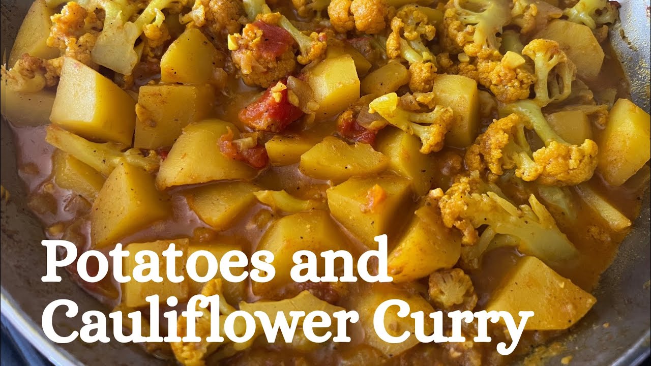 Magluto Tayo Nang Simpleng Vegetarian/ Vegan Potatoes & Curry Recipe or Curried Potatoes & Curry