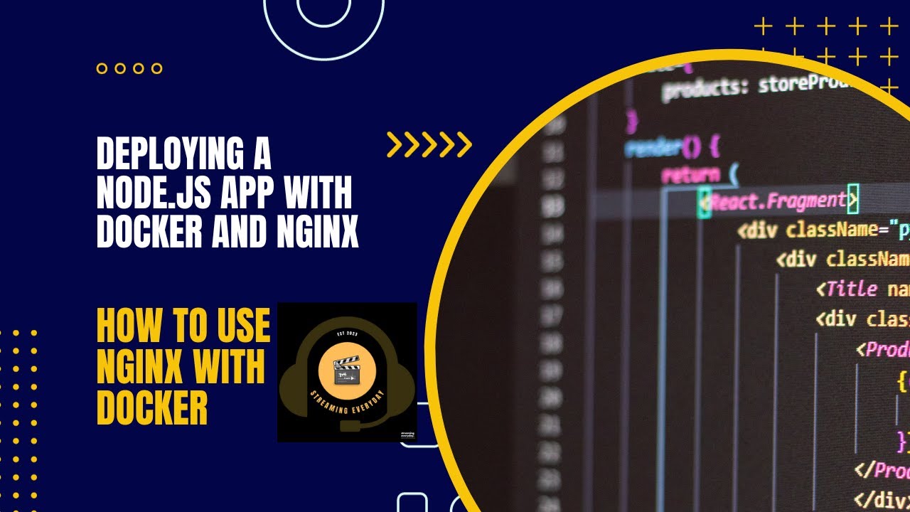 Deploying a Node.js App with Docker and Nginx: A Step-by-Step Guide |&nbsp;How to Use Nginx with Docker