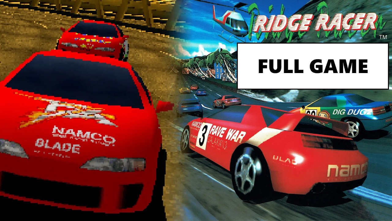 Ridge Racer [Full Game | No Commentary] PS4