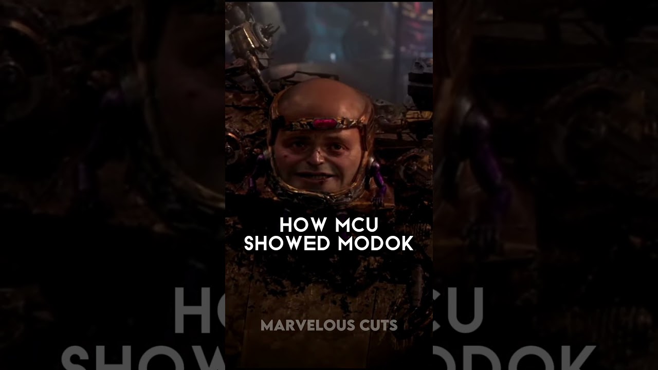 How MCU Showed Modok #marvel #shorts