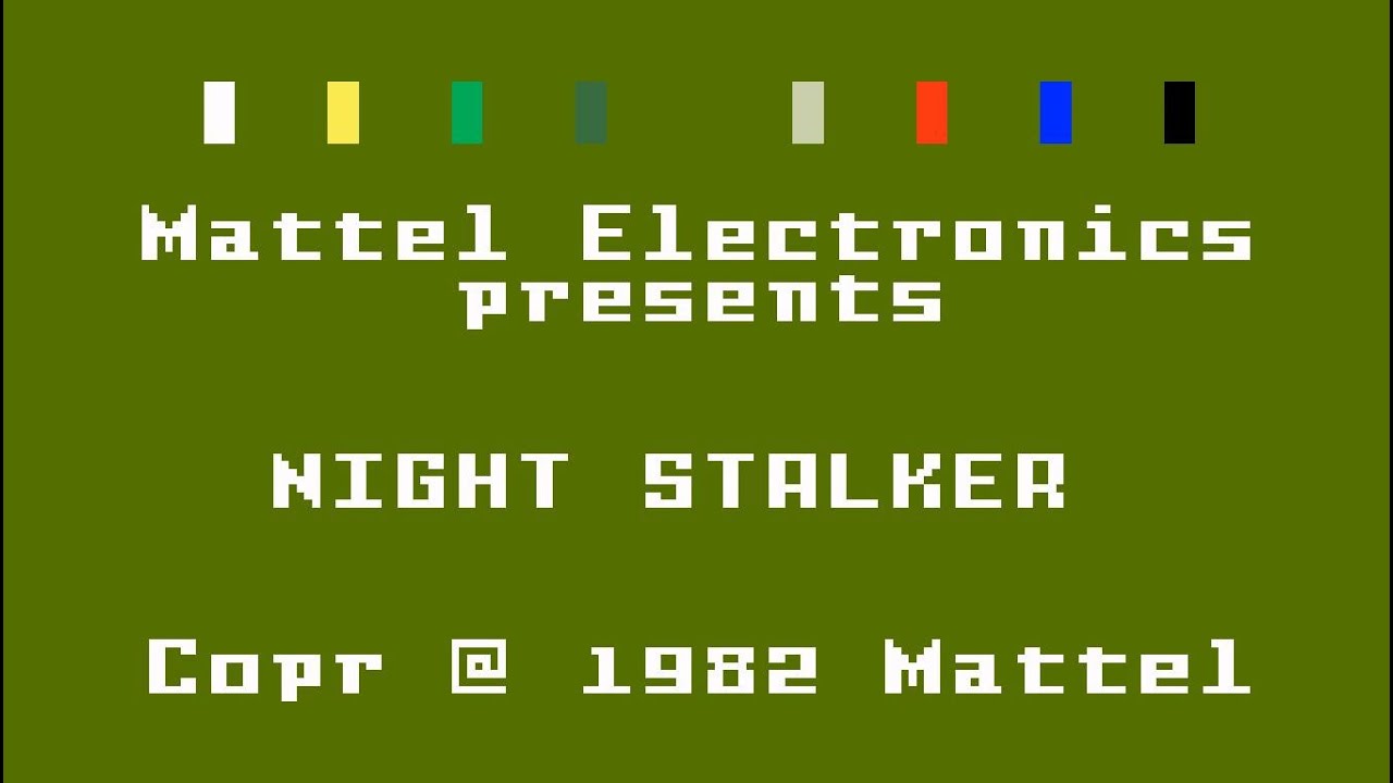 Night Stalker - Intellivision - 219000 Points / Invisible Robot!