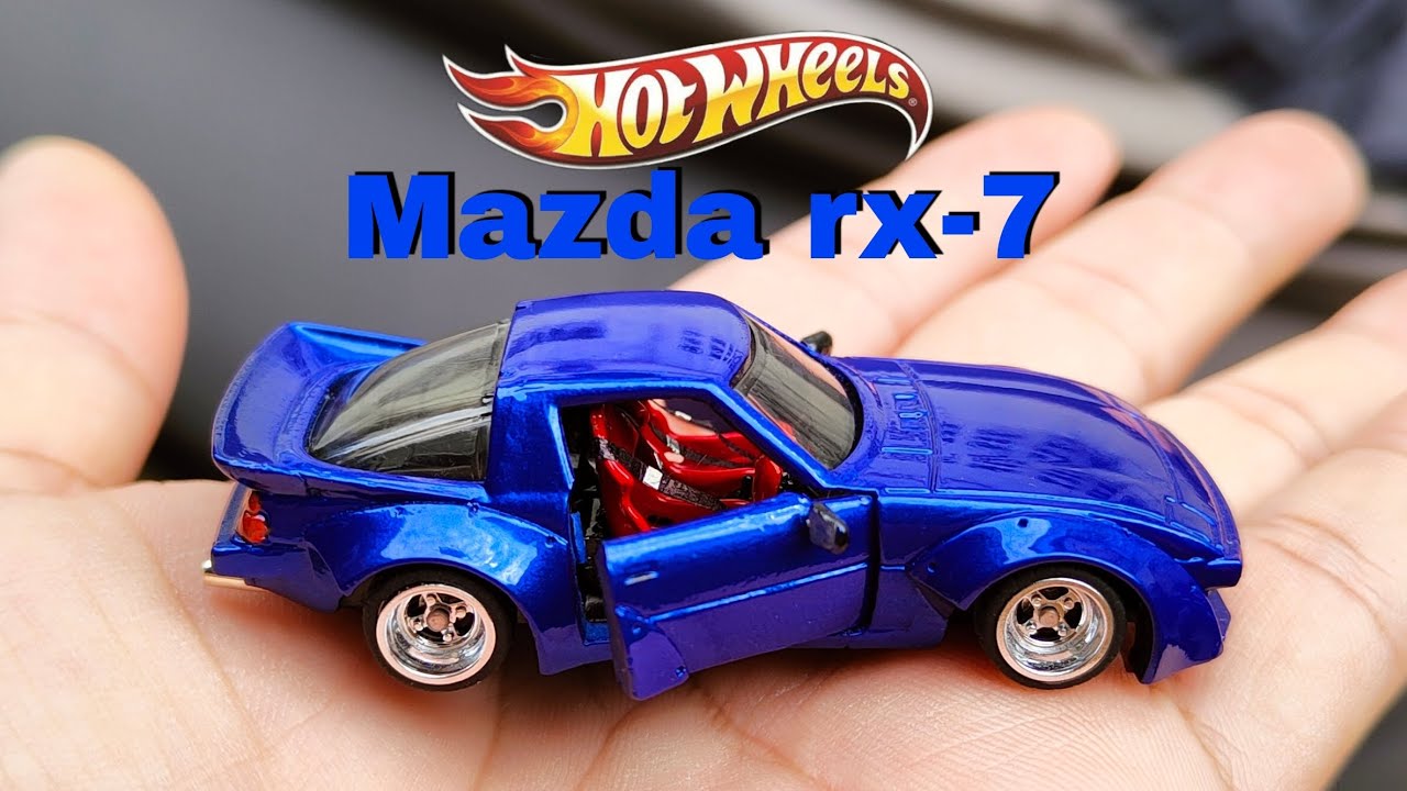 CUSTOM HOT WHEELS MAZDA RX 7