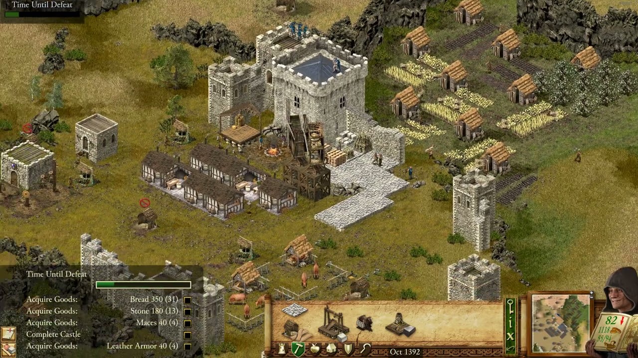 Stronghold Definitive Edition - Economic Campaign - Mission 4 - A Deterrent