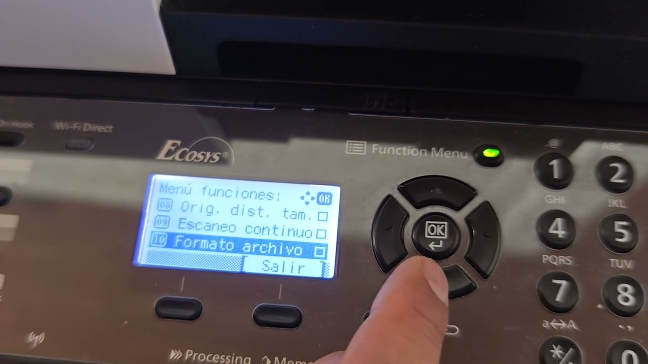 Escanear / Almacenar en memoria USB Kyocera Ecosys M2040 Ecosys M2135 Ecosys M2640