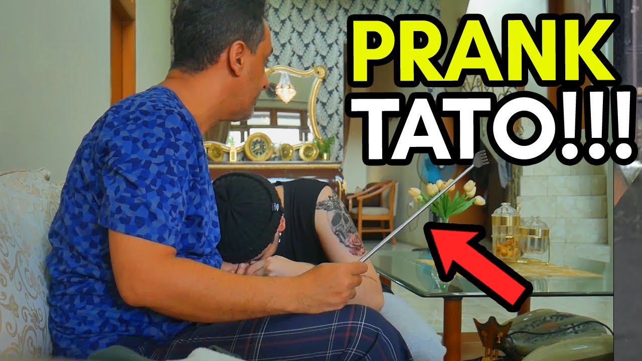 PRANK TATO KE ABA (REAKSI ORTU ARAB LIAT ANAKNYA TATOAN) ☹