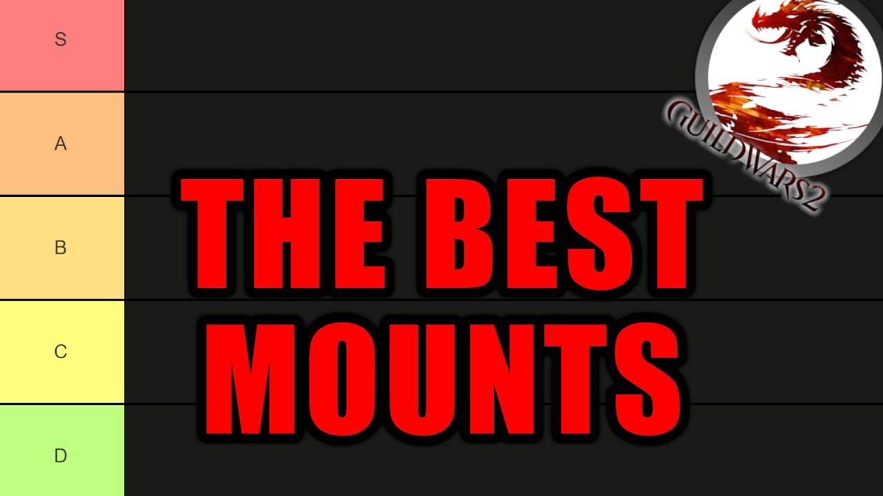 Which is the WORST and the BEST Mount in Guild Wars 2?