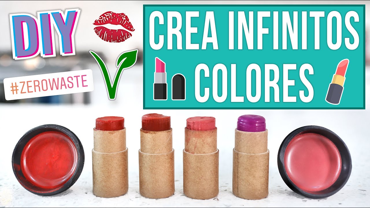 HAZ LABIAL CERO BASURA EN CASA - NATURAL VEGANO DIY - Mixi