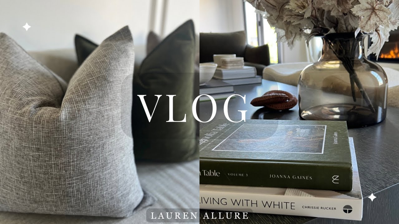 VLOG!  NEW HOME DECOR +MORE!  #homeupdates #homedecor