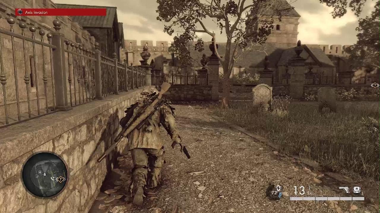 Sniper Elite: Resistance Bumper does Dead drop with invaders