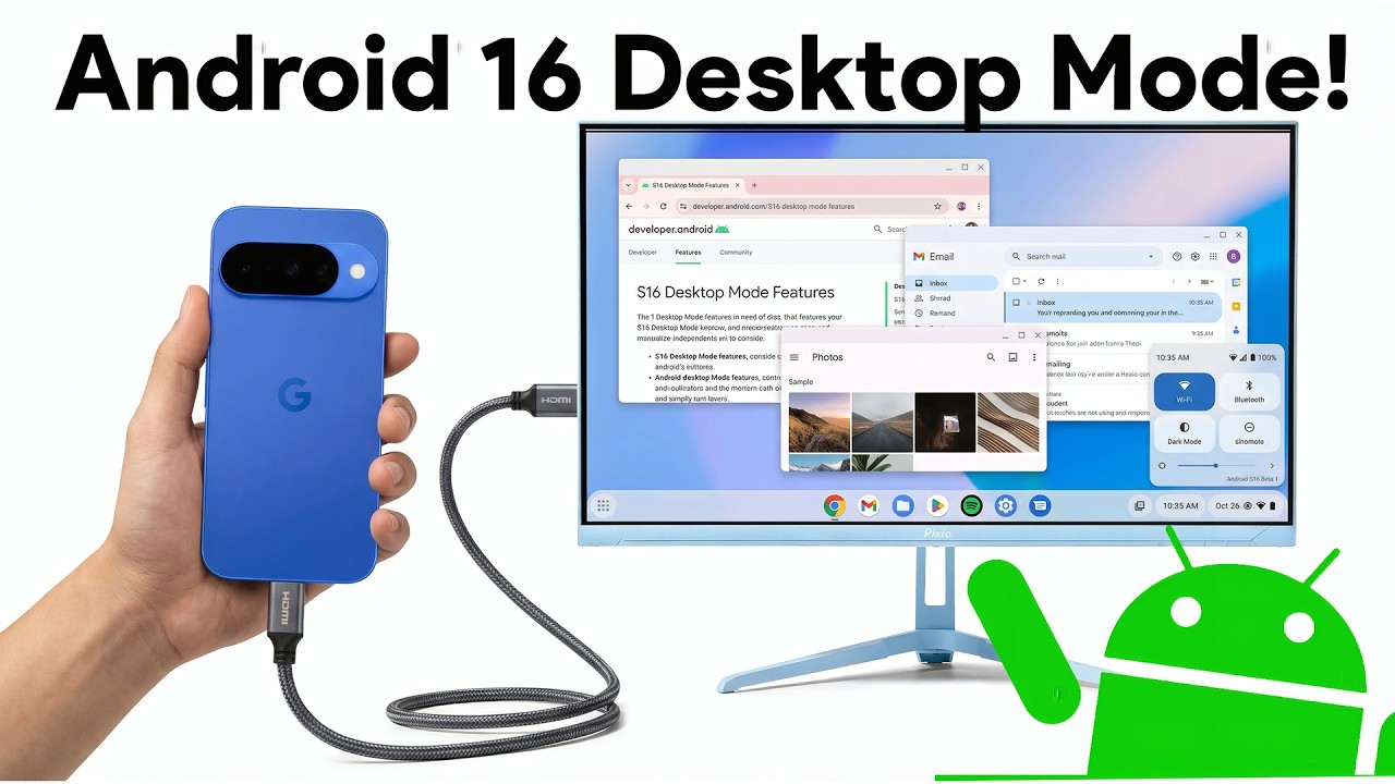 Google Finally Did It! Android 16 Desktop Mode Is Here