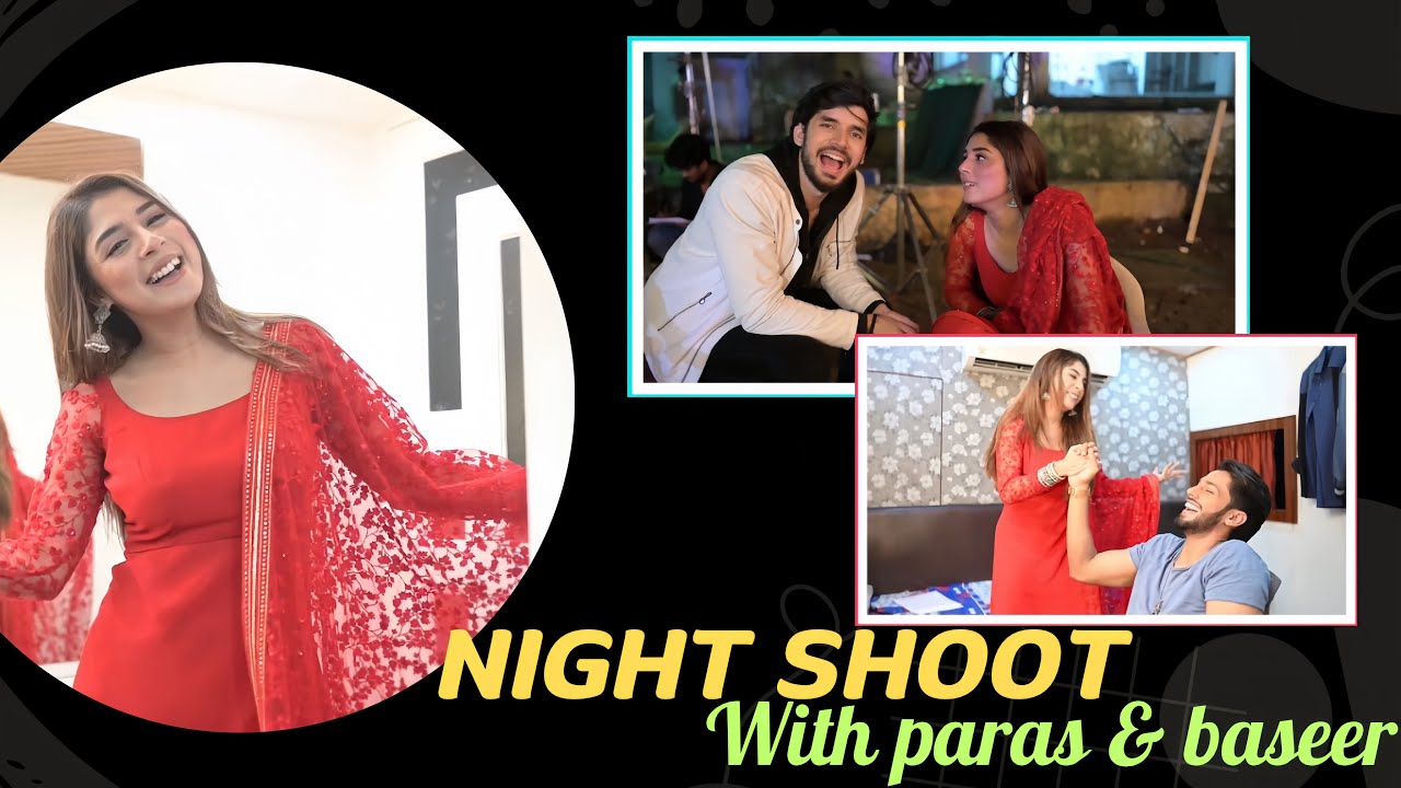 Kundali bhagya night shoot | Adrija Roy | Paras kalnawat | Baseer bob | 