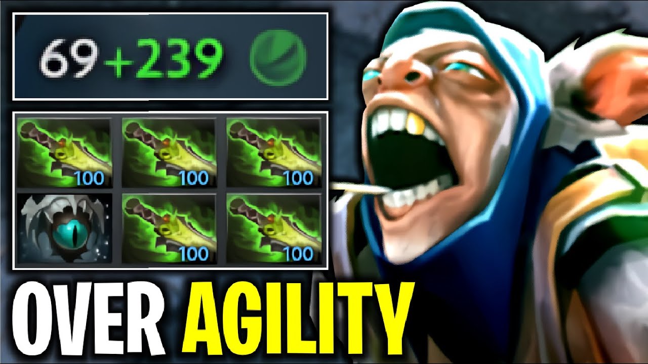 OVER AGILITY..!! 5x Ethereal Blade +308 Agility Meepo 7.27c | Dota 2