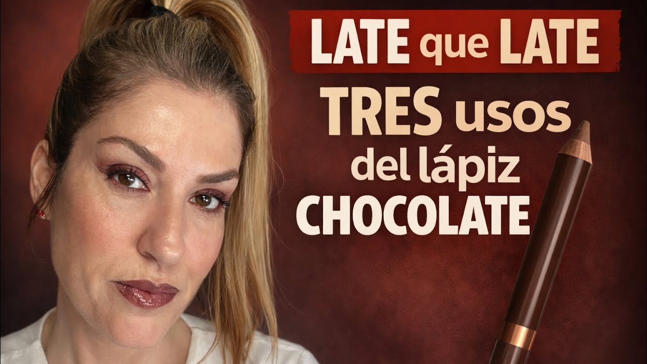 Tres usos para el lápiz chocolate @ANAAPARICHITV #maquillaje #makeup #beauty 