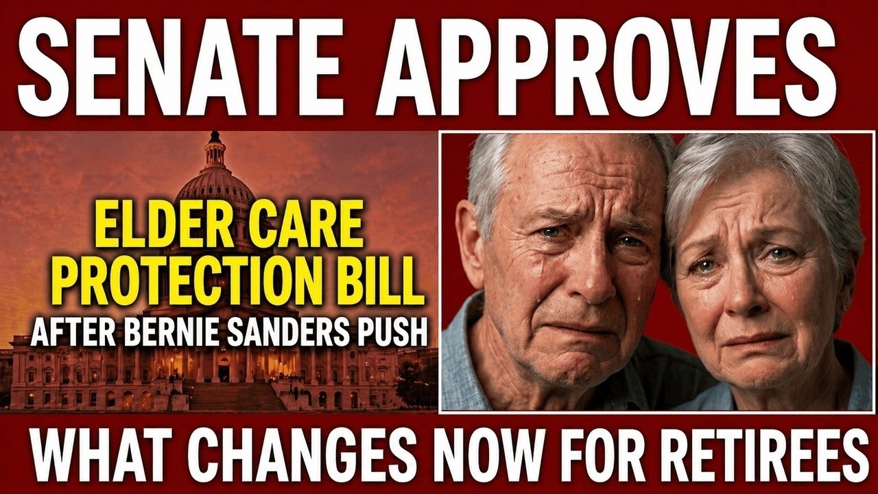 Senate Approves Elder care protection Bill After Bernie Sanders Push &mdash;What Changes Now for Retirees