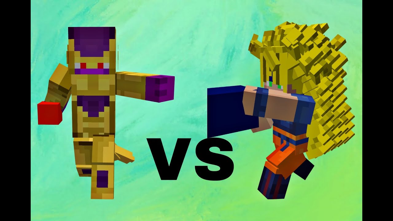 GOKU VS FREEZER | GOKU ADDON IN MINECRAFT