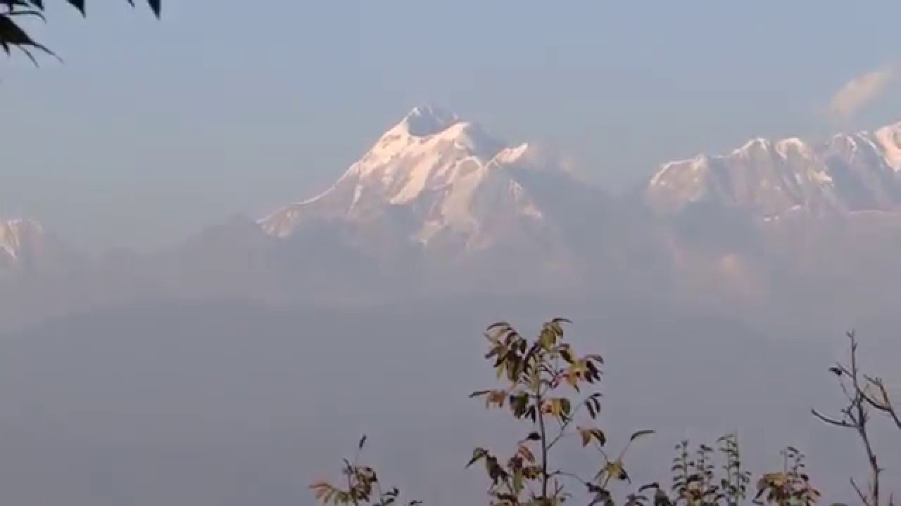 View of Trishul Peak from Kausani
