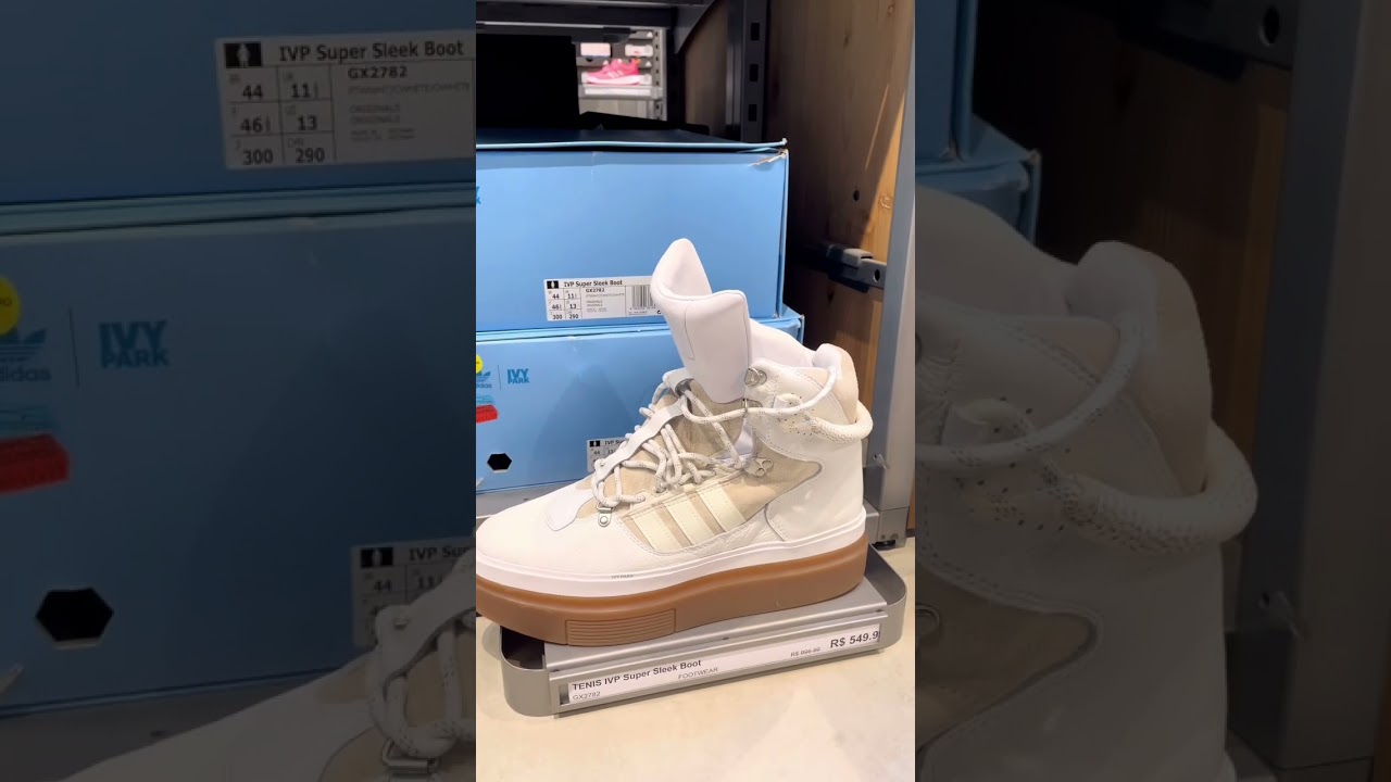 Cole&ccedil;&atilde;o de t&ecirc;nis Ivy Park Outlet Adidas em Moema Zona Sul SP