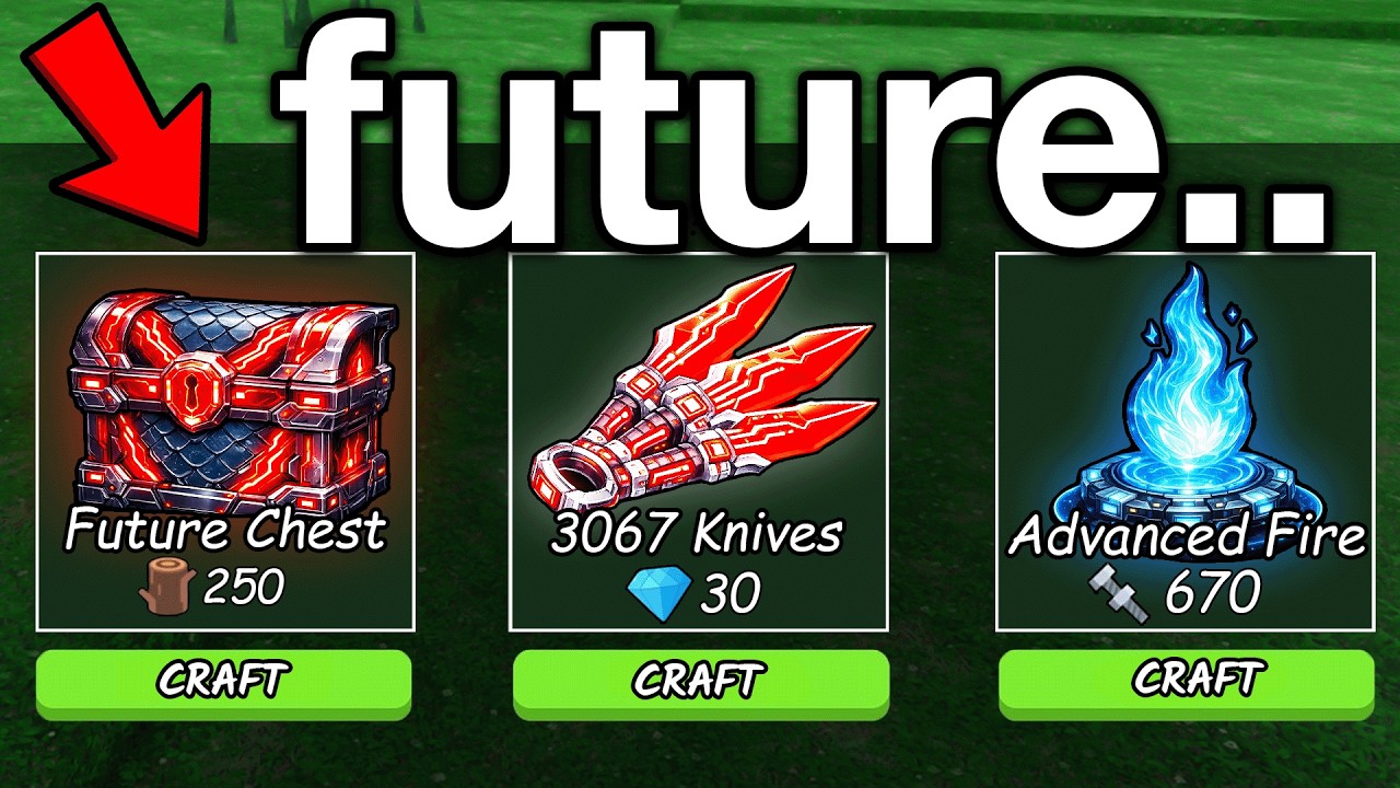 99 Nights But The Crafting Table Is Futuristic!