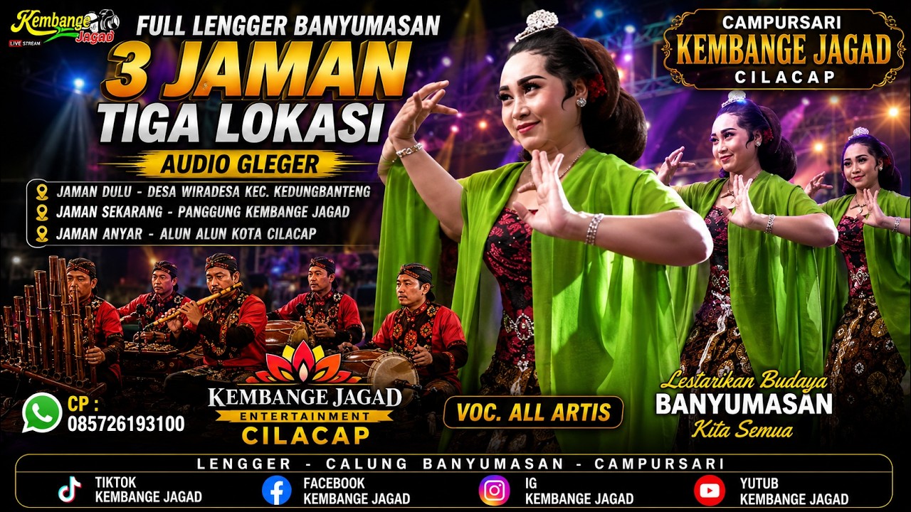 FULL BANYUMASAN LENGGER CALUNG   KEMBANGE JAGAD TERBARU  2025