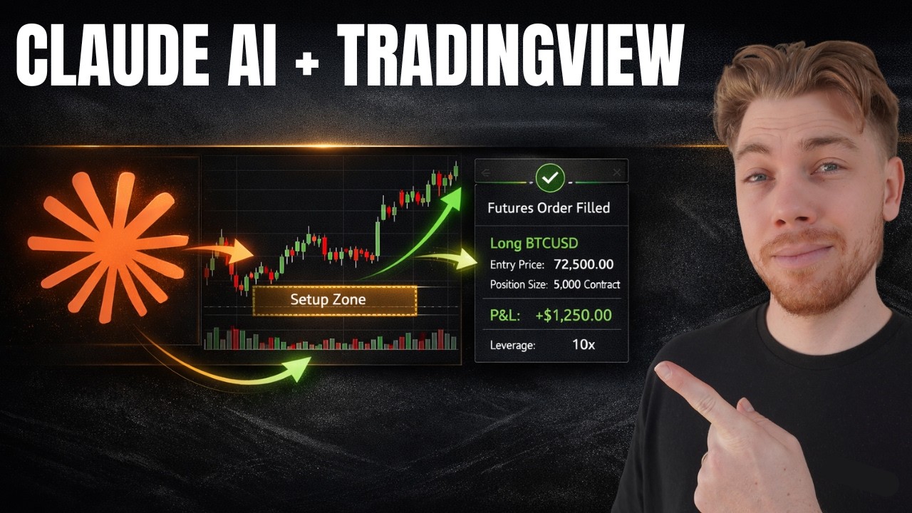 Claude AI + TradingView = Самый мощный торговый бот, который я тестировал.