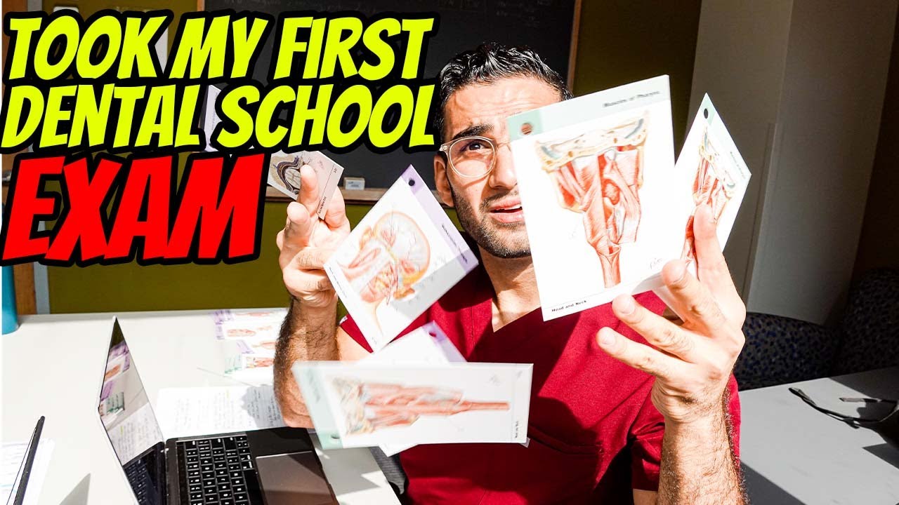 MY FIRST DENTAL SCHOOL EXAM!!! | WAIT BABY FAMILY