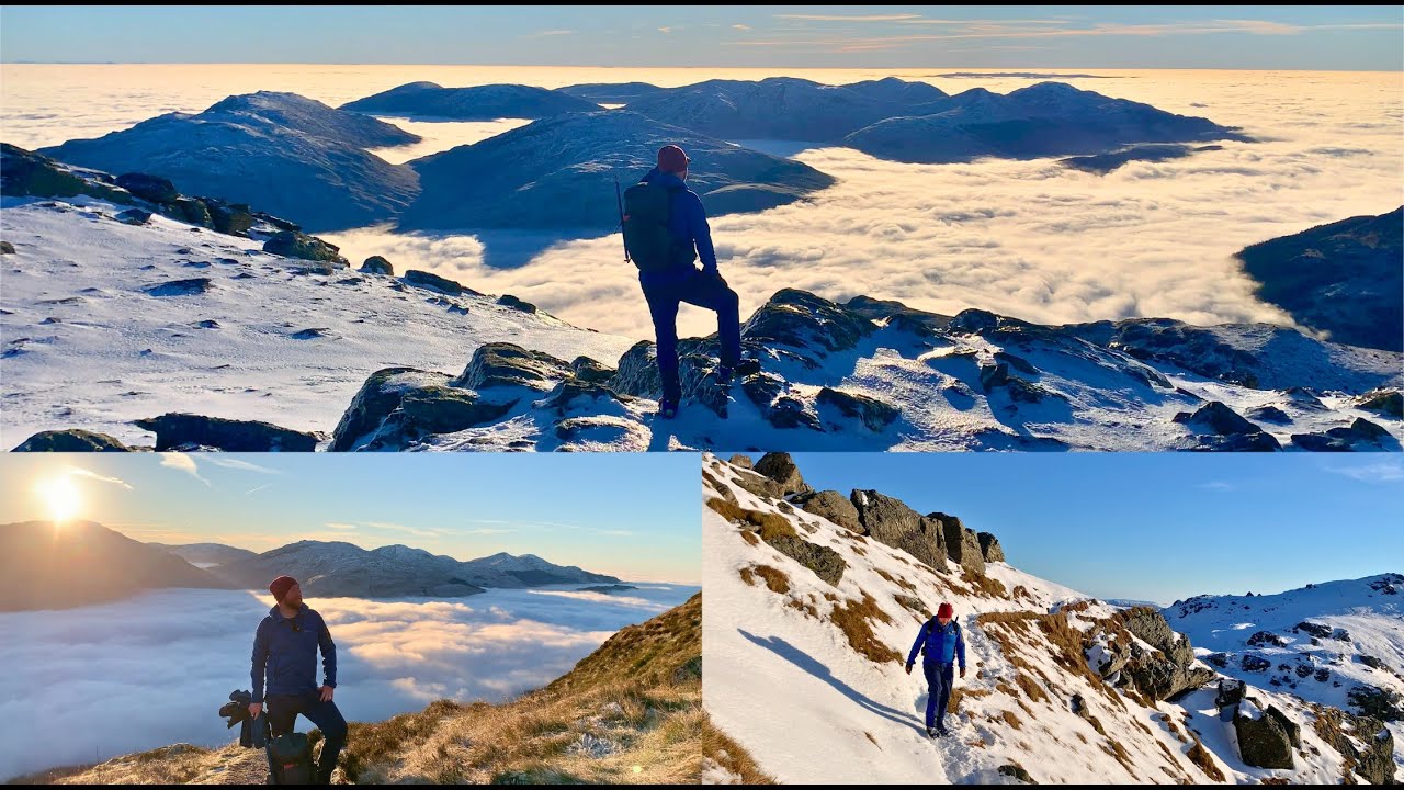 Beinn Narnain | Winter Mountaineering in 4K