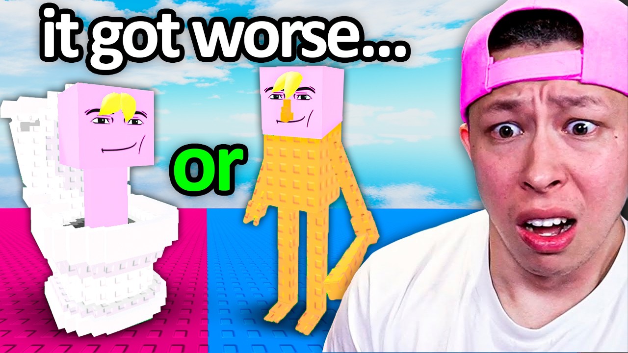 I Tried Roblox WOULD YOU RATHER Again...