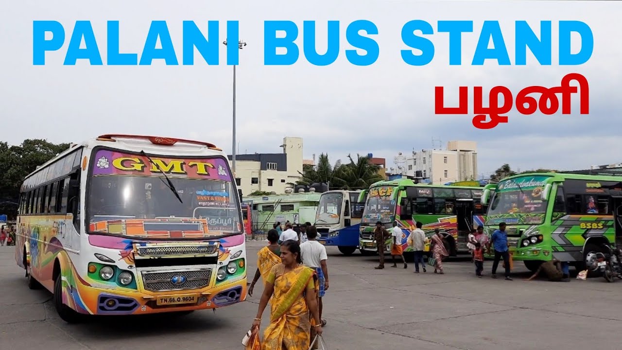 Palani Bus Stand Tamil Nadu Full of Verity Buses | Ksrtc, Tnstc, Private Interstate Bus Collection