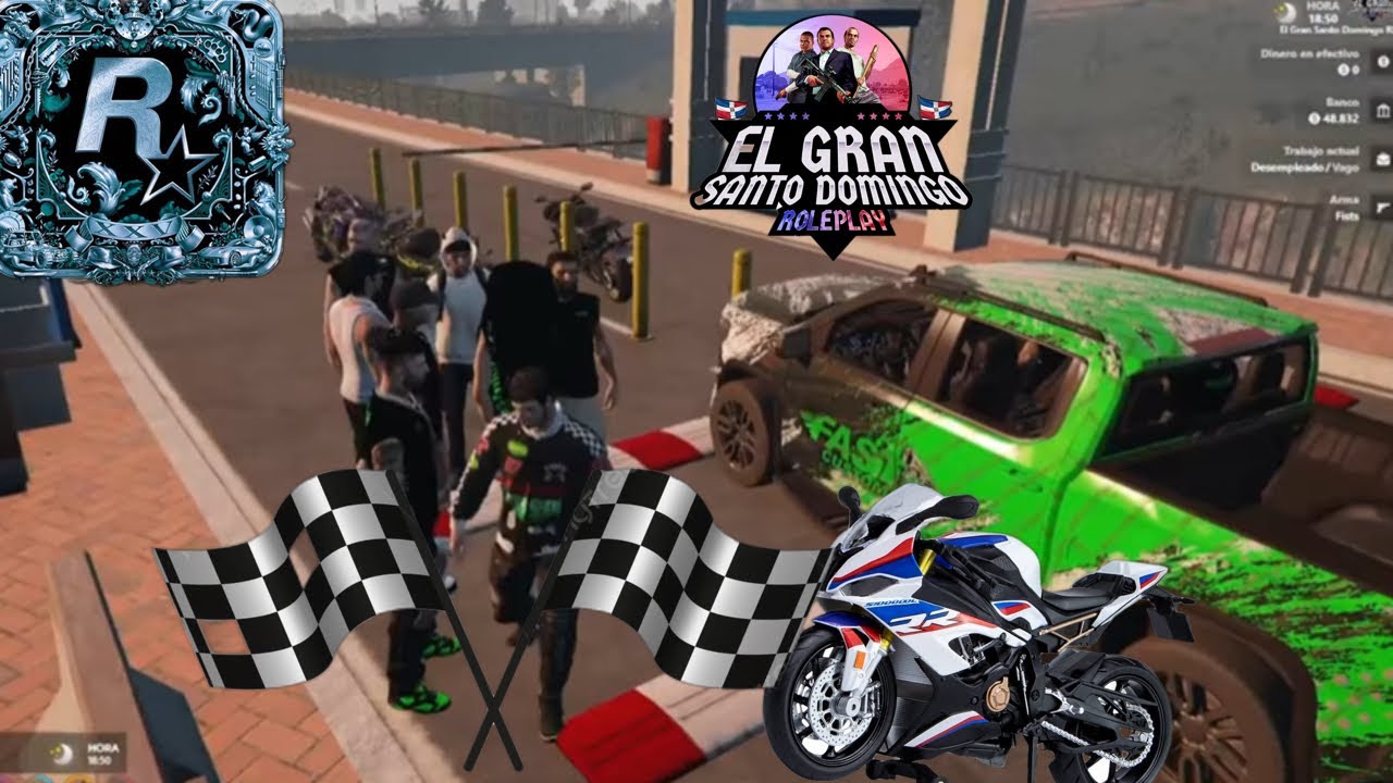 🏁Carrera🏁 De 🏍️Moto🏍️ & Me Fue Como Yo No Pensaba Que Me Iba Ir 