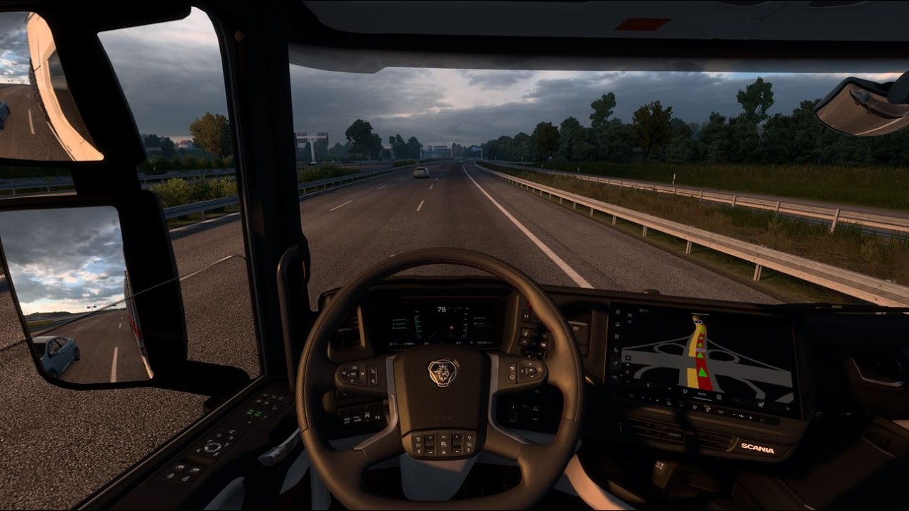 ETS2, SCANIA V8 Truck, Euro Truck Simulator 2, Realistic Truck Driving PC Gameplay #ets2 #automobile