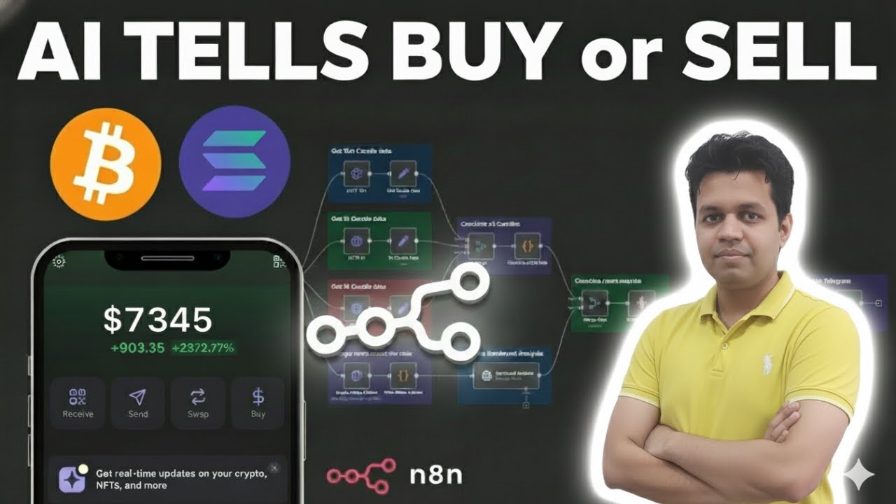 Build N8N Crypto Agent that gives Buy & Sell signals | N8N Crypto Analyst
