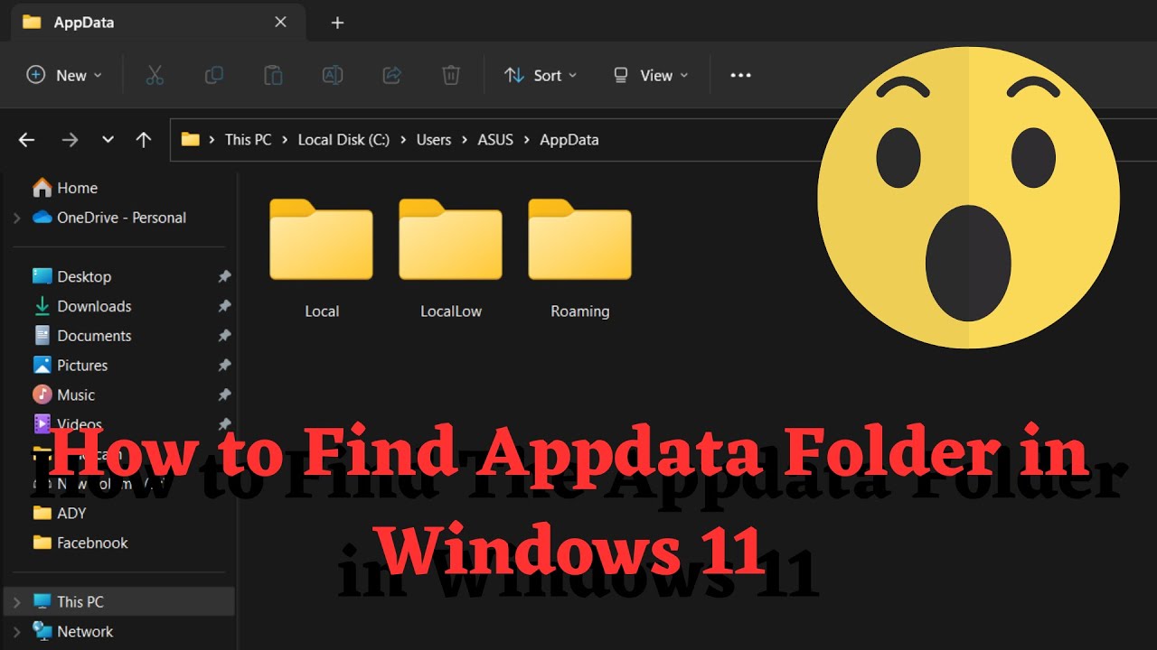 Как найти папку AppData в Windows 11? (Быстрые решения)