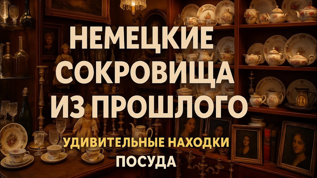 Довоенный фарфор в секонде? Проверяем клейма и ищем сокровища!