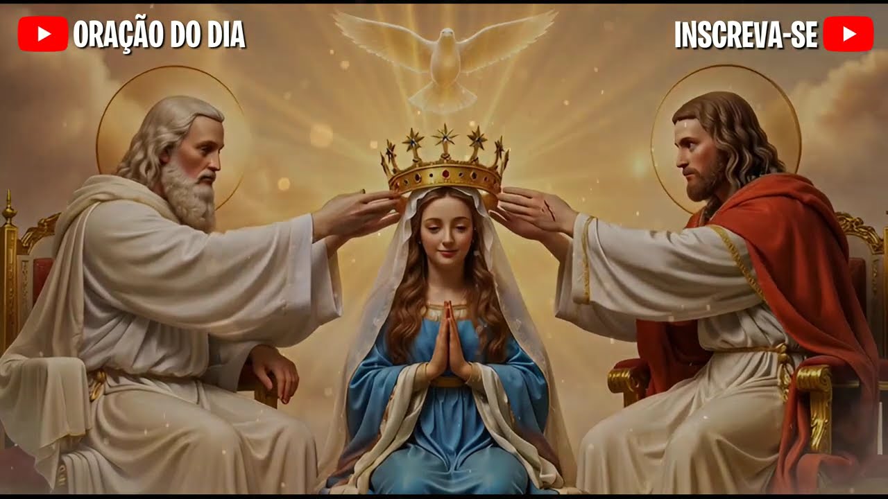 TERÇO DE HOJE 15/03/2026 - DOMINGO - MISTÉRIOS GLORIOSOS: SANTO TERÇO 18 HORAS