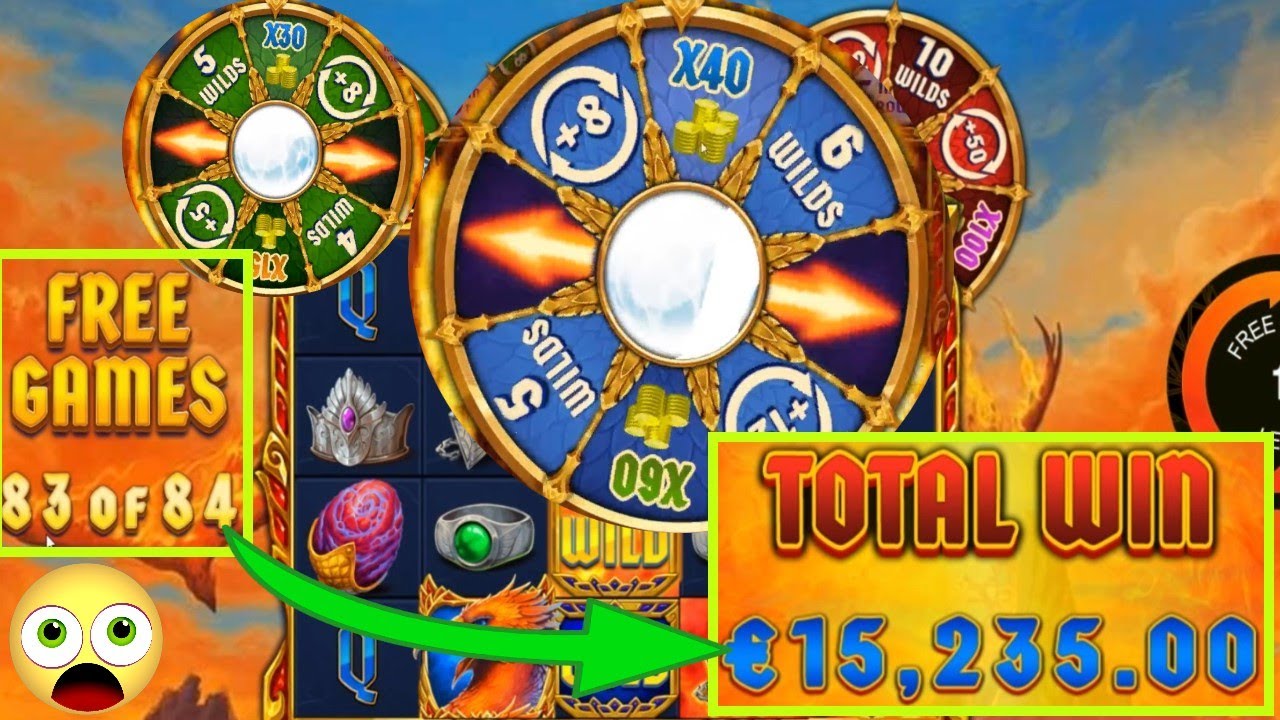 GROS GAIN GAGNANT DE €15.000 🍀🍀 GAGNER 84 FREE SPINS et les BONUS WHEEL avec des spins à €100 !
