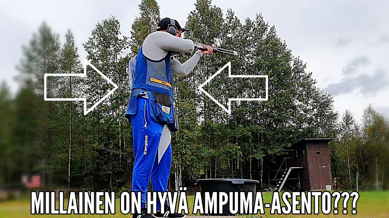 Ammunta-asento — Skeet — Puoliympyrän kiertäjä osa 19