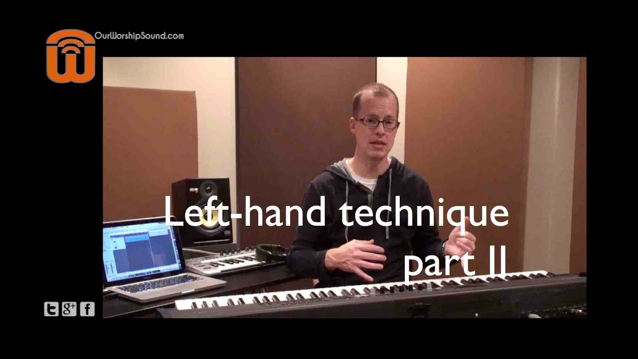 Left hand piano technique (part 2)