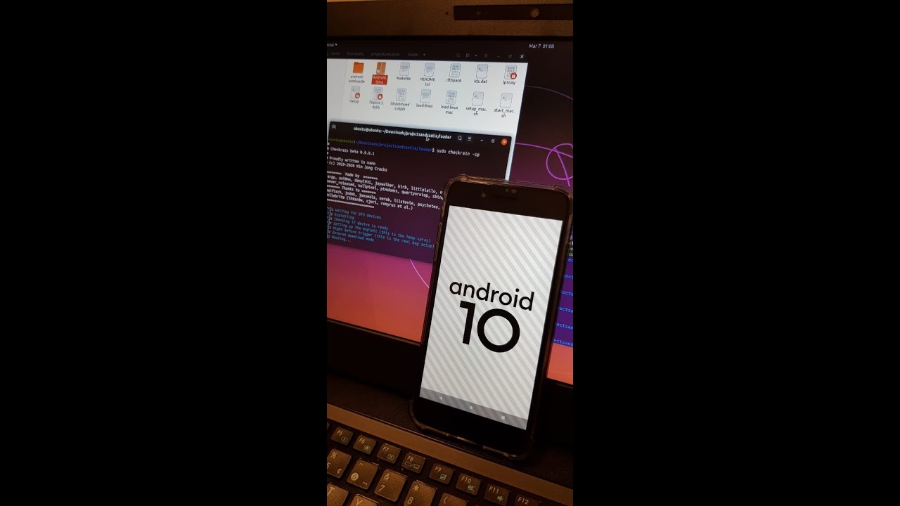 [Ubuntu Tutorial] How to install Android OS 10 on iPhone device - project was discontinued :(