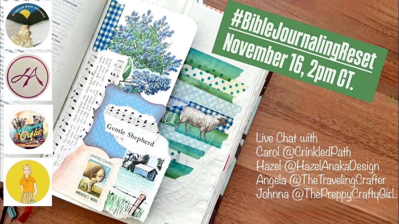 Bible Journaling Reset | Finding Peace & Purpose in the Pages