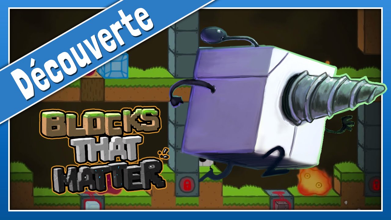 BLOCKS THAT MATTER - Tetrobot à la rescousse dans ce puzzle plateformer  [Gameplay FR]