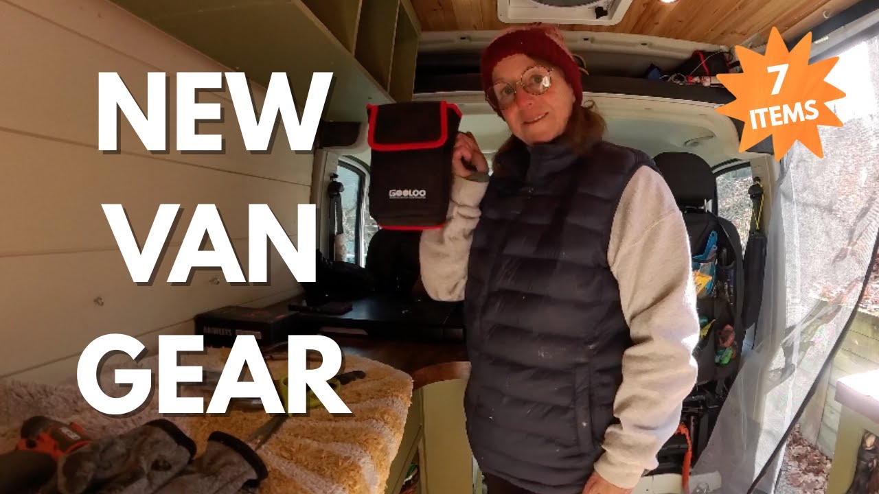 New Van Travel Gear! (Christmas Gifts… and a Few I Bought Myself 😉)