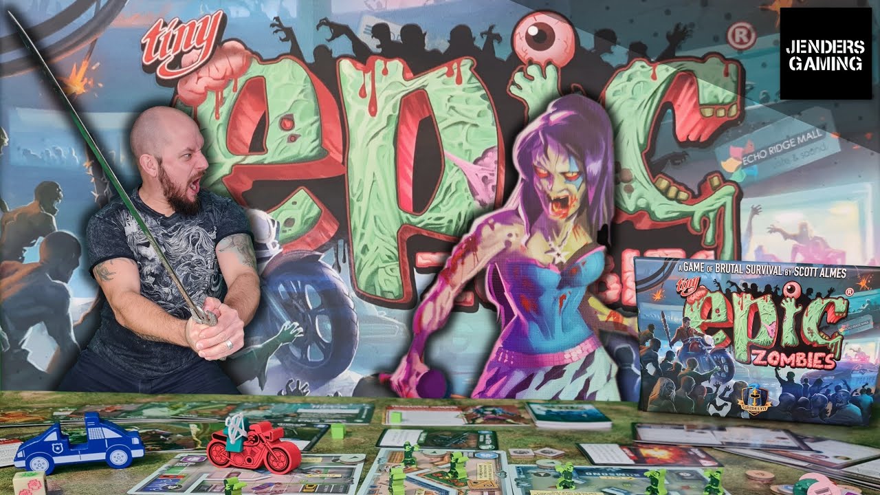 Tiny Epic Zombies, board game  Overview
