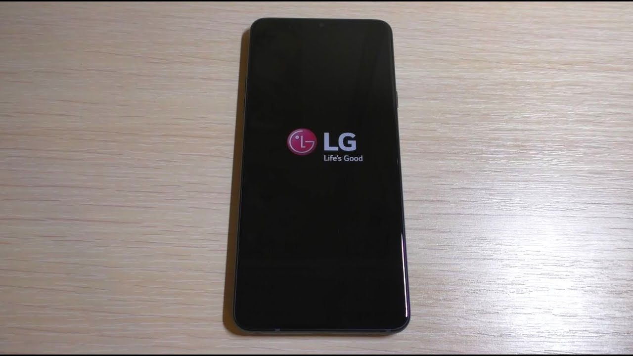 LG G7 Fit bootanimation, shut down