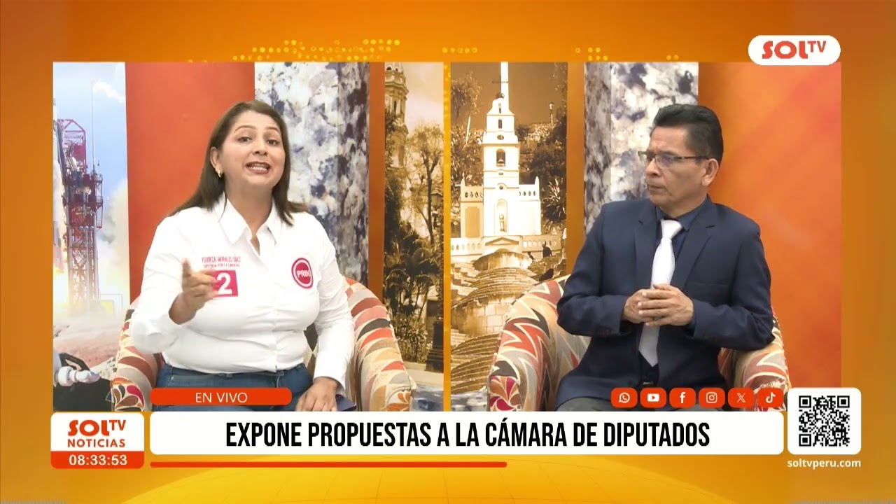 Elecciones 2026:  Yuvikza Morales expone propuestas a la cámara de diputados