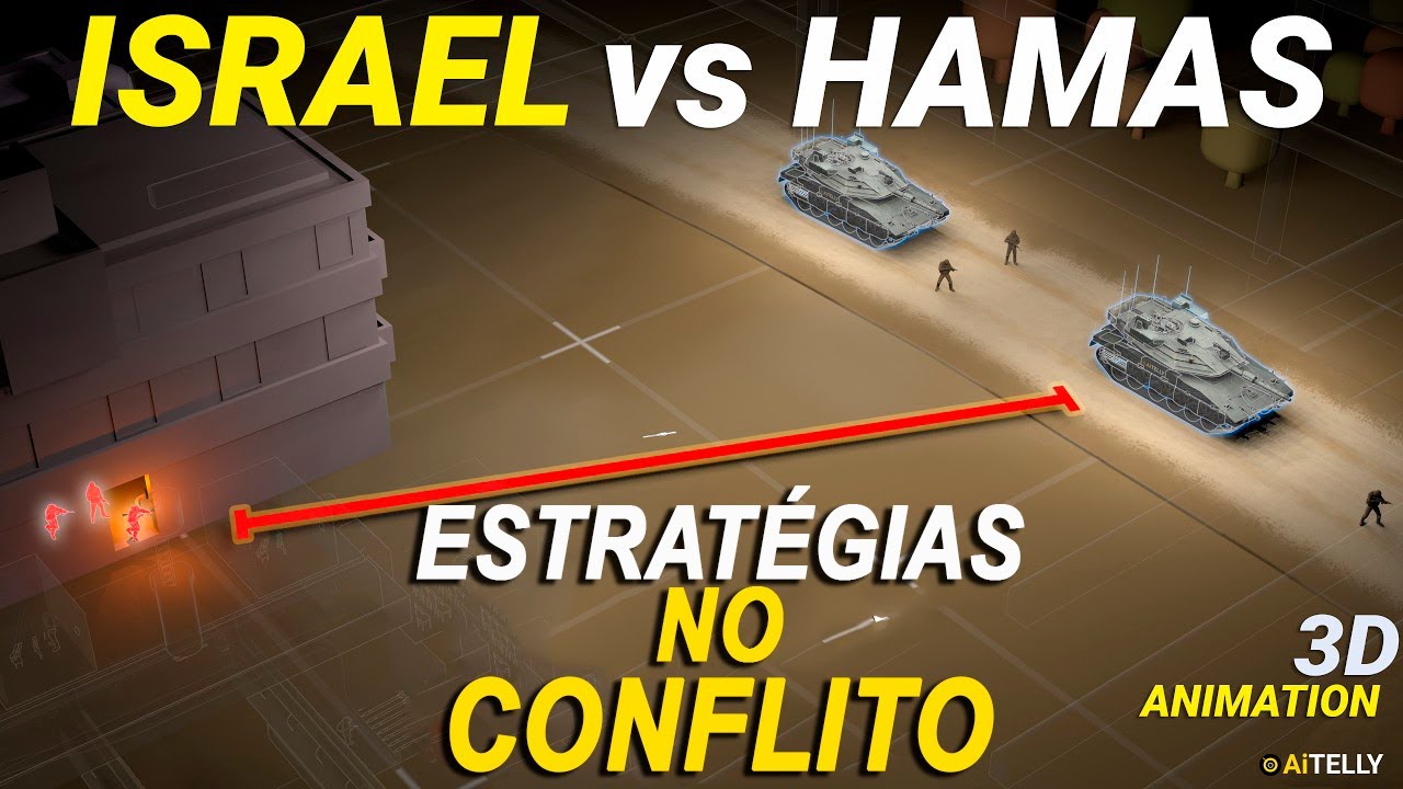 Tatica Militar vs Guerrilha: Como for&ccedil;as Israelenses e do Hamas operam no Campo de Batalha!