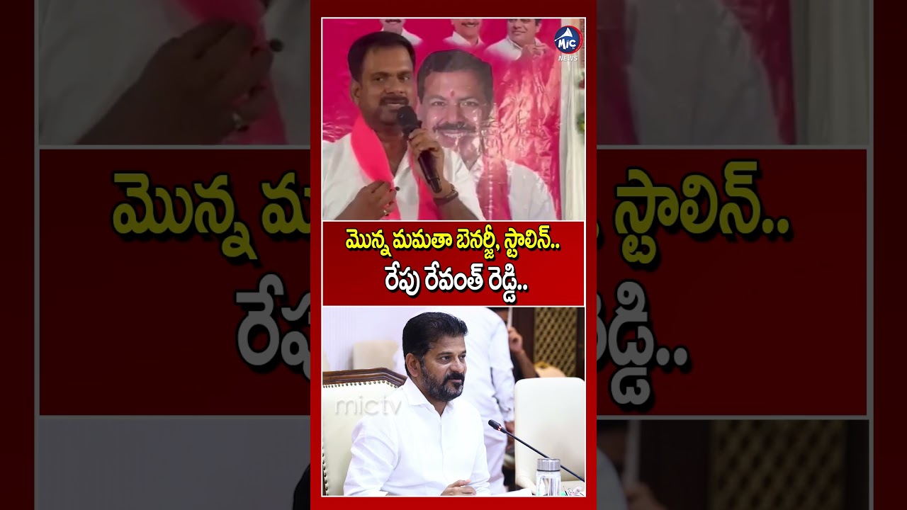 మొన్న మమతా బెనర్జీ, స్టాలిన్.. రేపు రేవంత్ రెడ్డి: BRS Leader Marri Janardhan Reddy | Mic Tv News