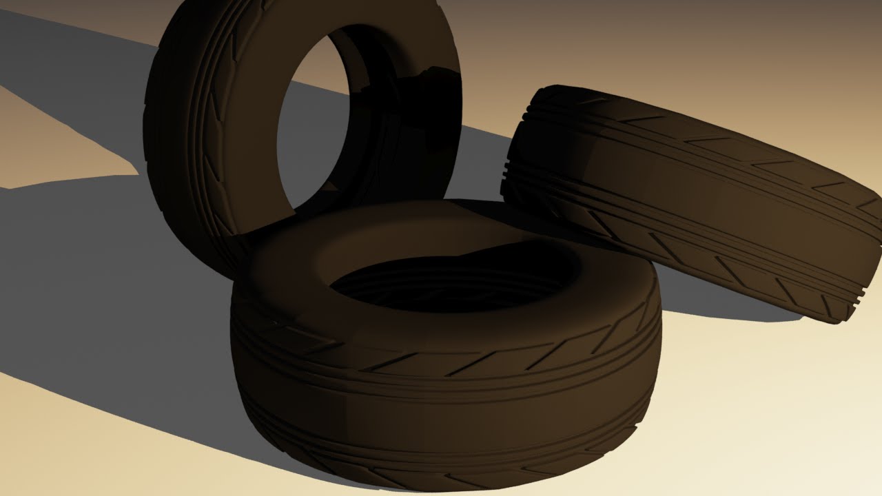 Tutoriel Modeliser un pneu 3Ds Max