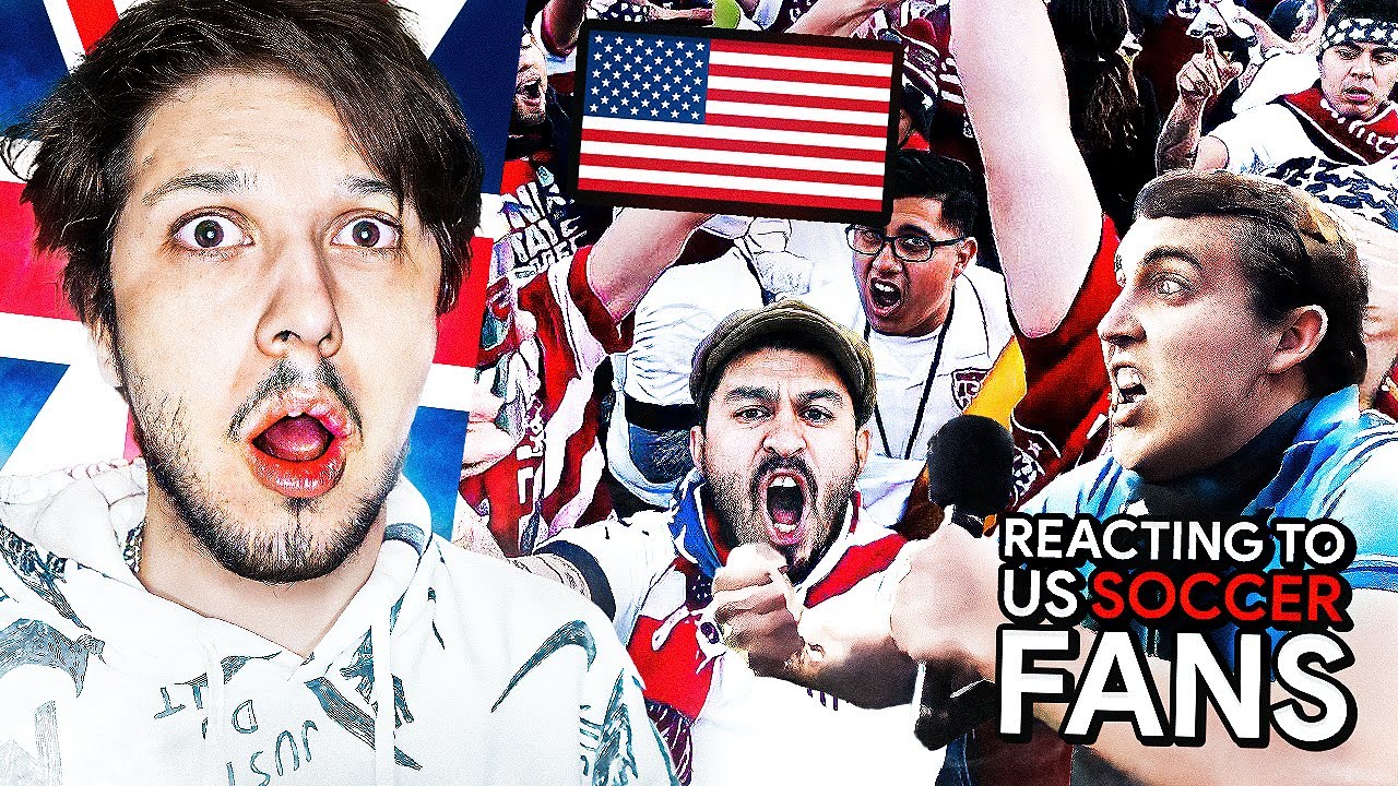 BRITISH GUY REACTS TO WEIRD AMERICAN SOCCER FANS